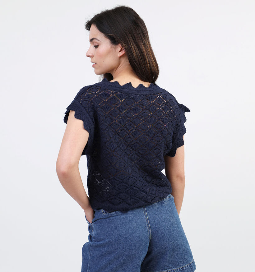Vero Moda Celia Cardigan en tricot en Bleu pour femmes (327219)