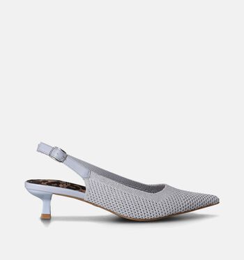 Slingbacks zilver
