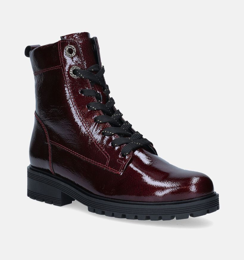 Gabor OptiFit Bordeaux Bottines voor dames (347073) - geschikt voor steunzolen