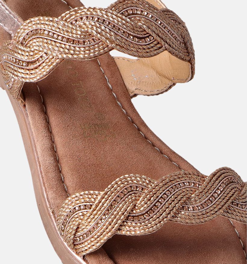 Marco Tozzi Bronzen Sandalen voor dames (354218)