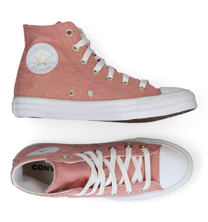 Converse CT All Star Baskets en Rose pour femmes (312450)