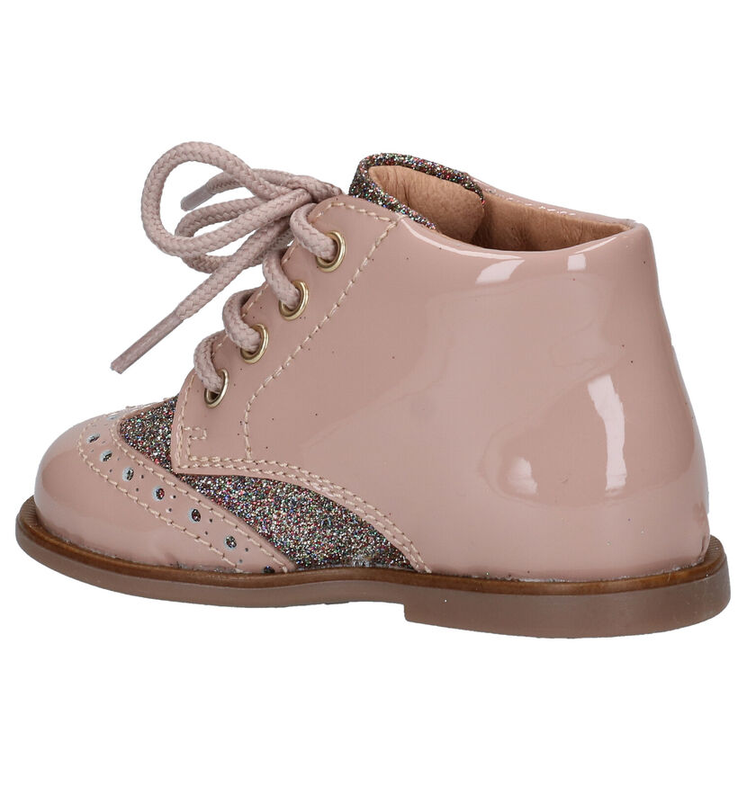 Romagnoli Chaussures pour bébé en Rose en cuir (281512)