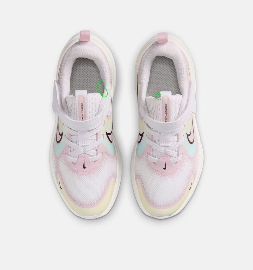 Nike Cosmic Runner Lila Sneakers met Elastiek en Velcro voor meisjes (376167)