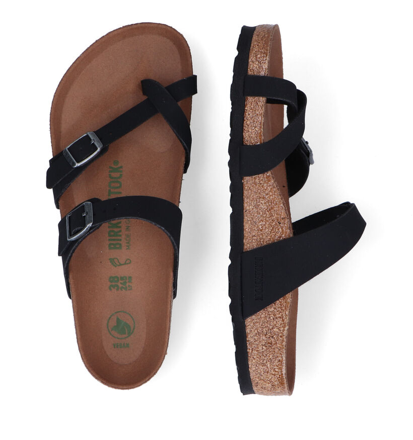 Birkenstock Mayari Zwarte Teenslippers voor dames (338056)