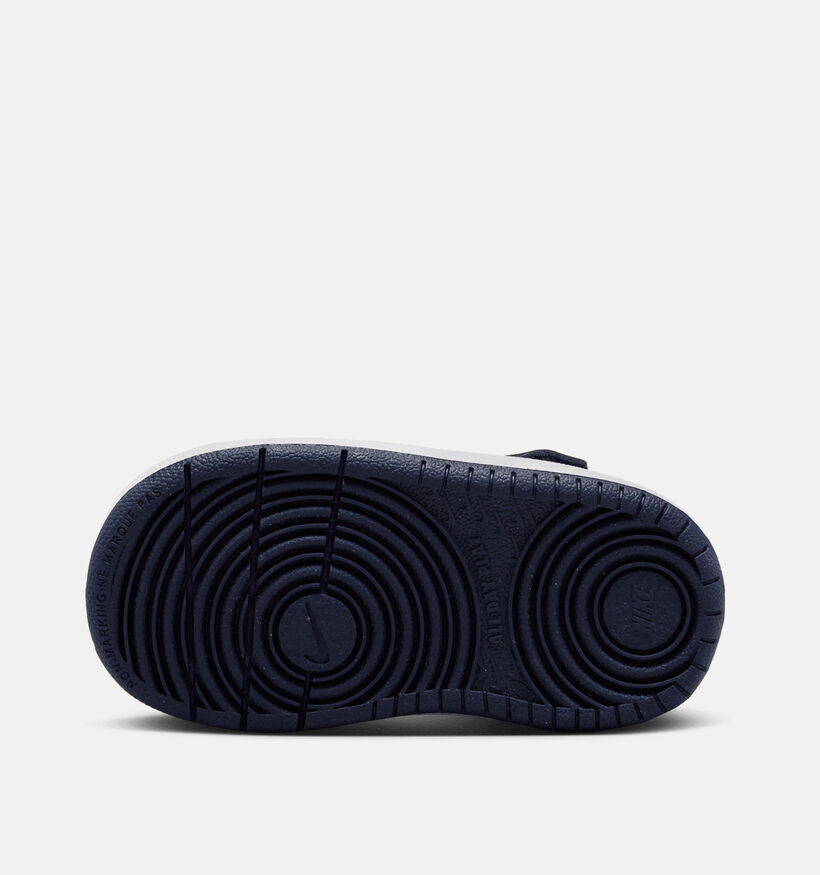 Nike Court Borough Blauwe Sneakers voor meisjes, jongens (344715)