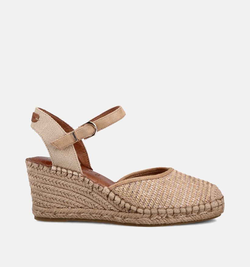 Tamaris Sandales compens&eacute;es en Or pour femmes (371784)