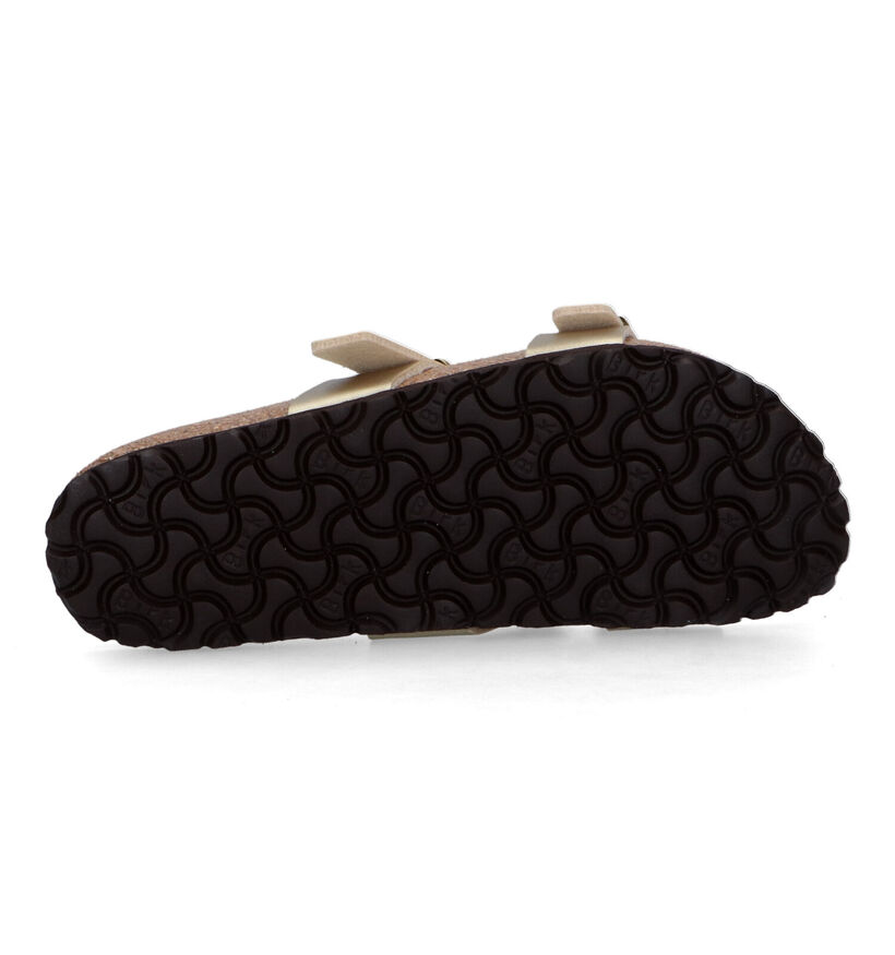 Birkenstock Yao Balance Nu-pieds en Or pour femmes (322656)