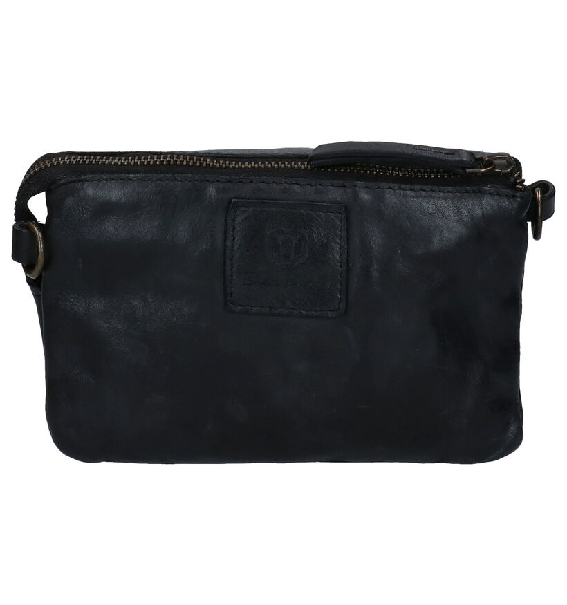 Bear Design Sac porté croisé en Noir en cuir (284321)