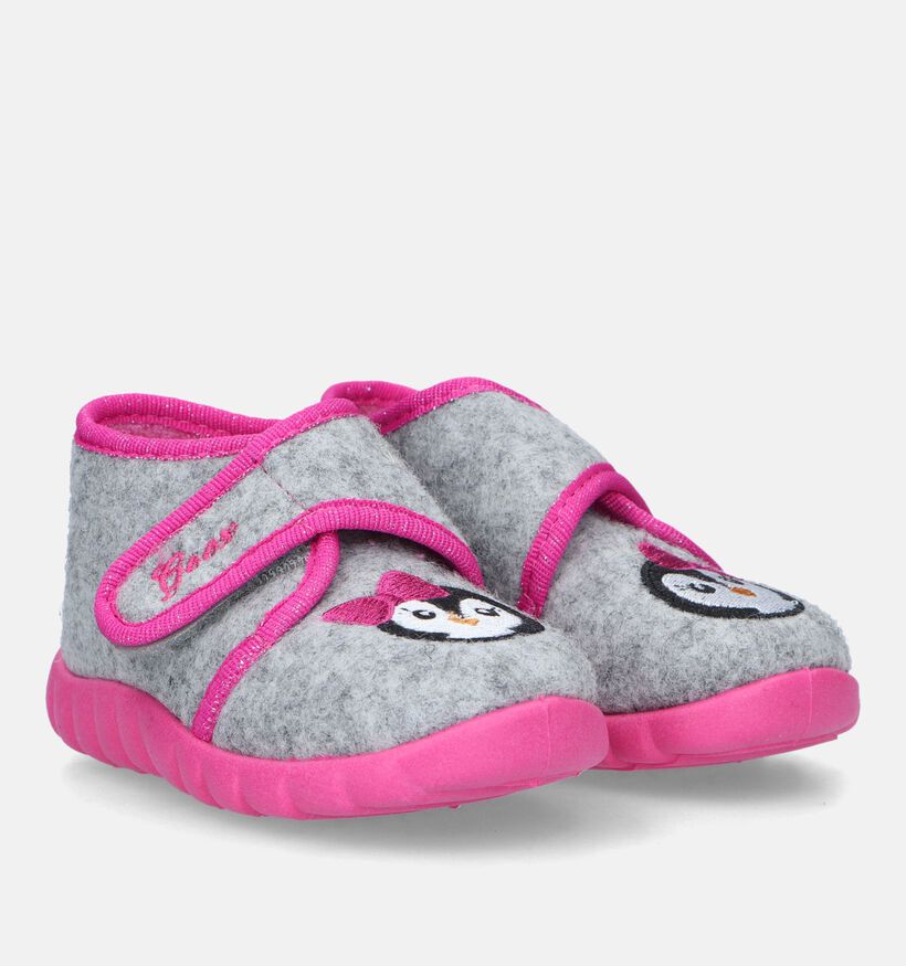 Geox Zyzie Grijze Pantoffels voor meisjes (330049)