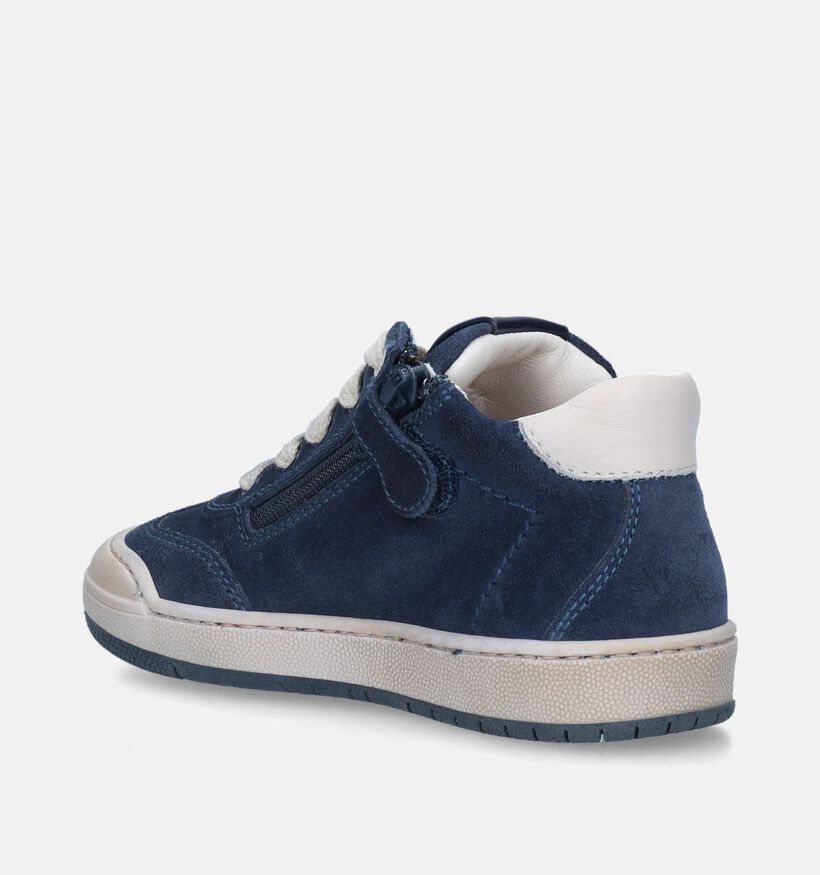 STONES and BONES Noles Bottines en Bleu pour garçons (345971) - pour semelles orthopédiques