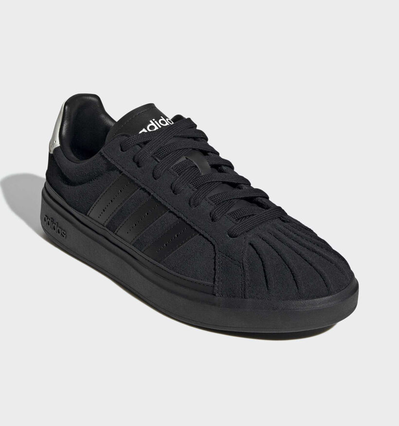 adidas Streettalk Baskets basses en Noir pour hommes (375316)