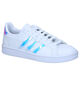adidas Grand Court Witte Sneakers in kunstleer (301985)