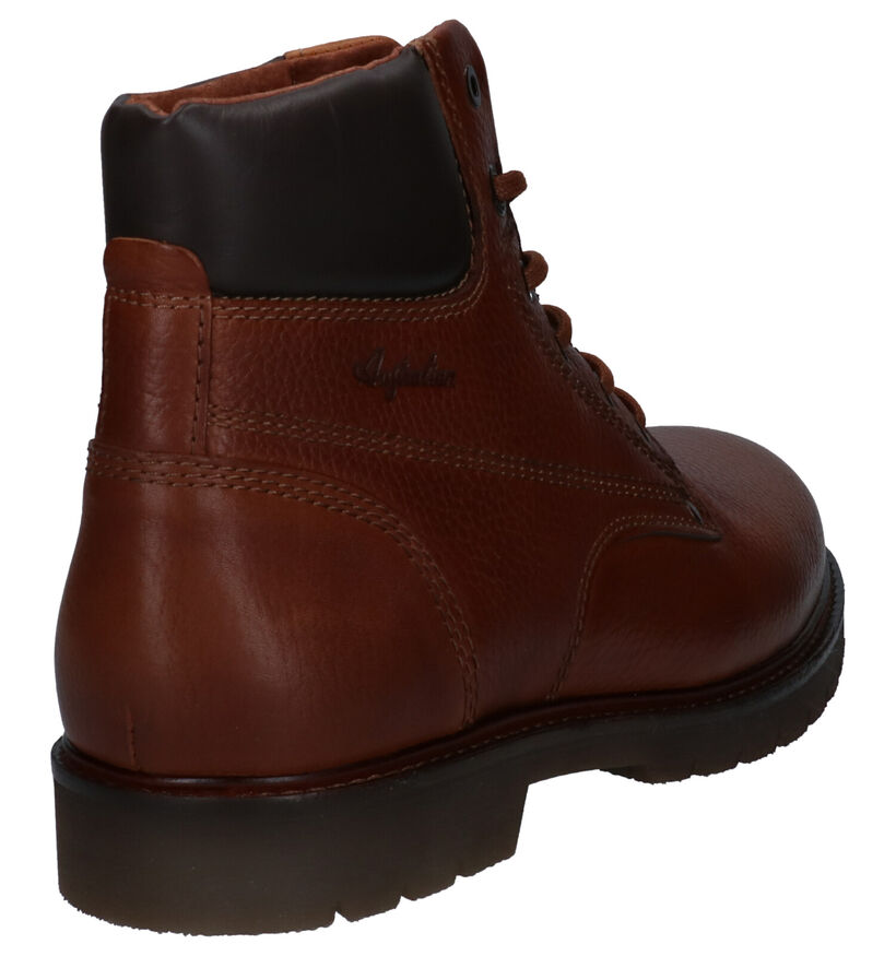 Australian Palermo Bottines en Brun en cuir (256195)