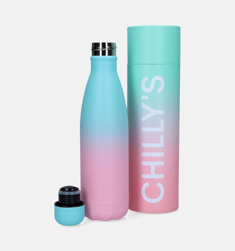 Chilly's x Gradient Pastel Gourde en Bleu 500ml pour femmes, filles (331279)