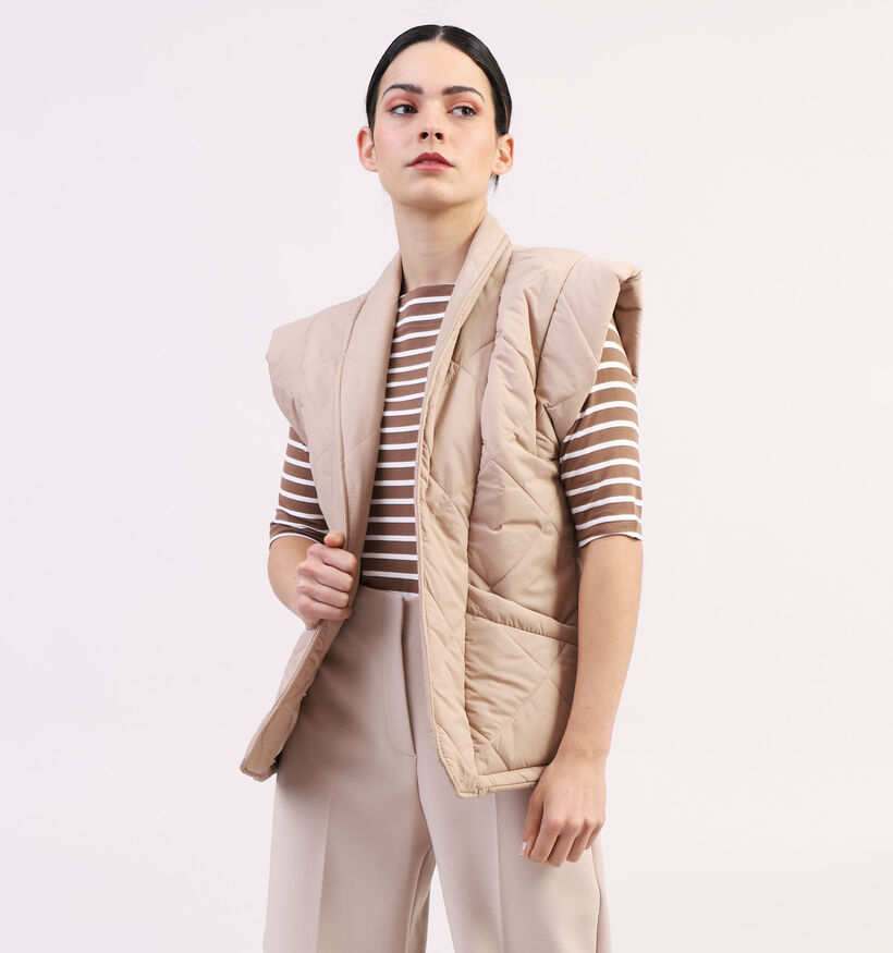 Dolce C. Veste sans manches en Vert pour femmes (330569)