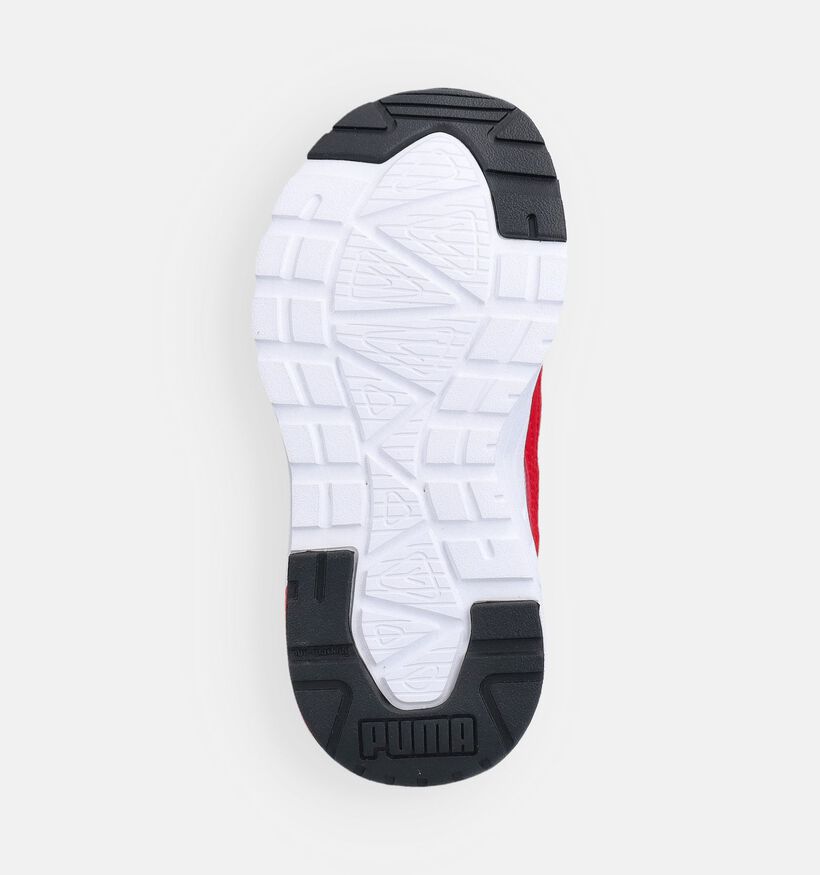 Puma Trinity 2 LT Mid 90s Witte Sneakers voor jongens, meisjes (366631) - geschikt voor steunzolen