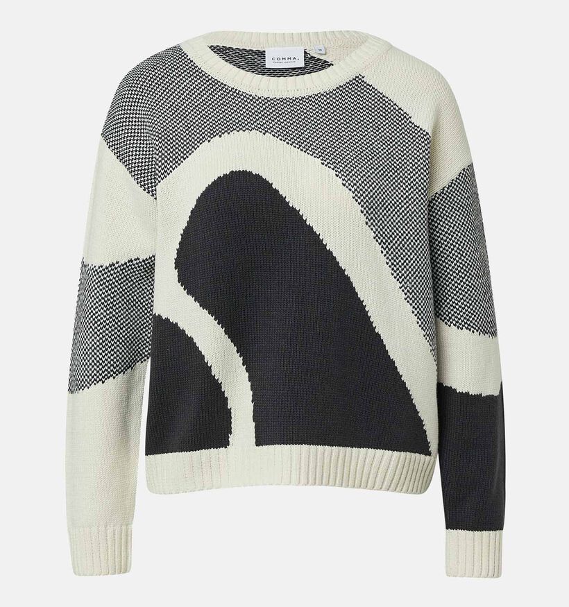 comma casual identity Grijze Trui comma casual identity Grijze Trui voor dames (364862)