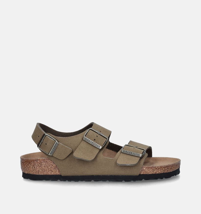 Birkenstock Milano Sandales en Vert pour femmes (343921)