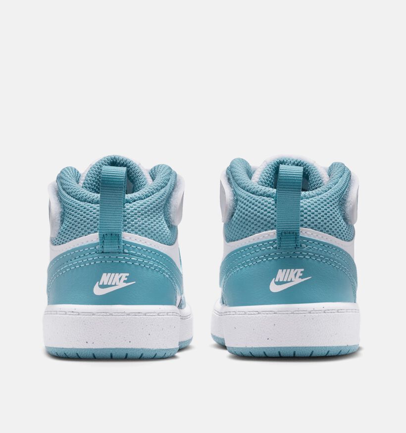 Nike Court Borough Witte Sneakers voor jongens, meisjes (359818) - geschikt voor steunzolen
