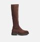 Posh by Poelman Bruine Lange Laarzen voor dames (362861)