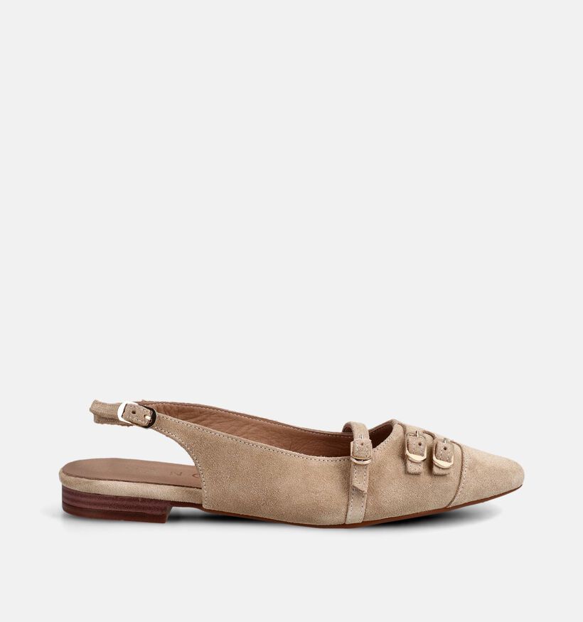 Tango Duna 4 Beige Slingback Ballerina's voor dames (375547)