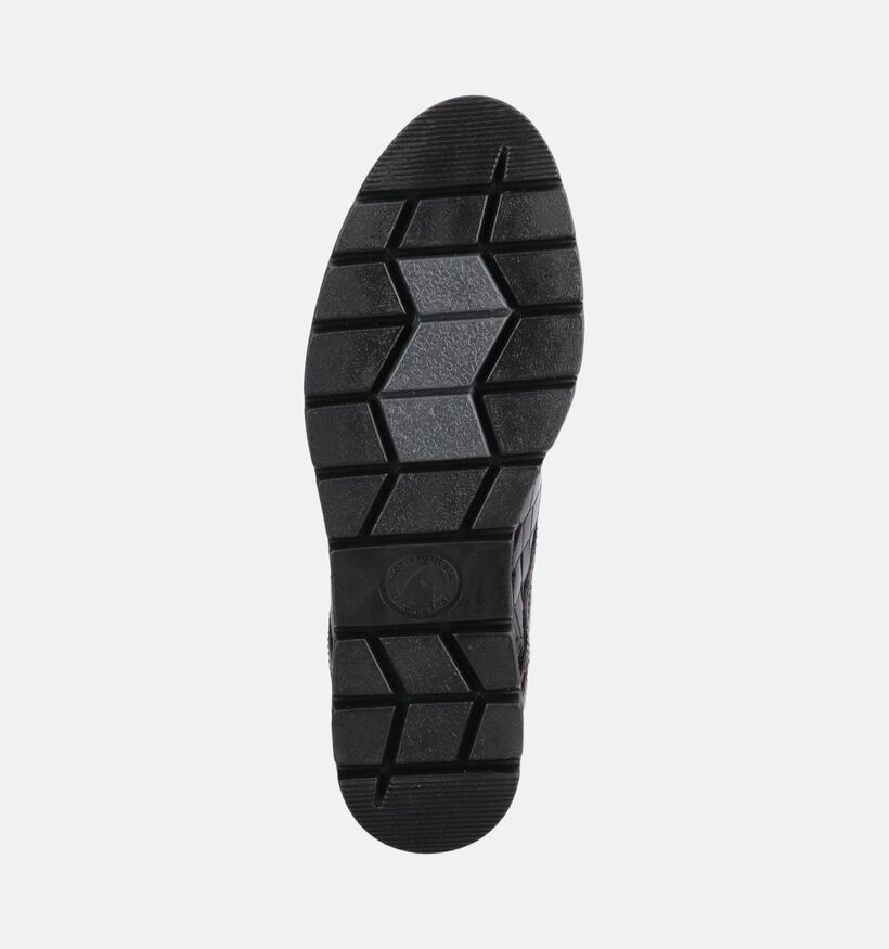 Solemade Zoe Bordeaux Veterschoenen voor dames (380021) - geschikt voor steunzolen