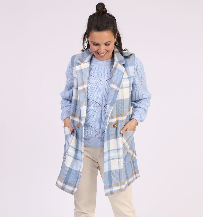 Vila Kacie Manteau sans manches en Bleu (311668)