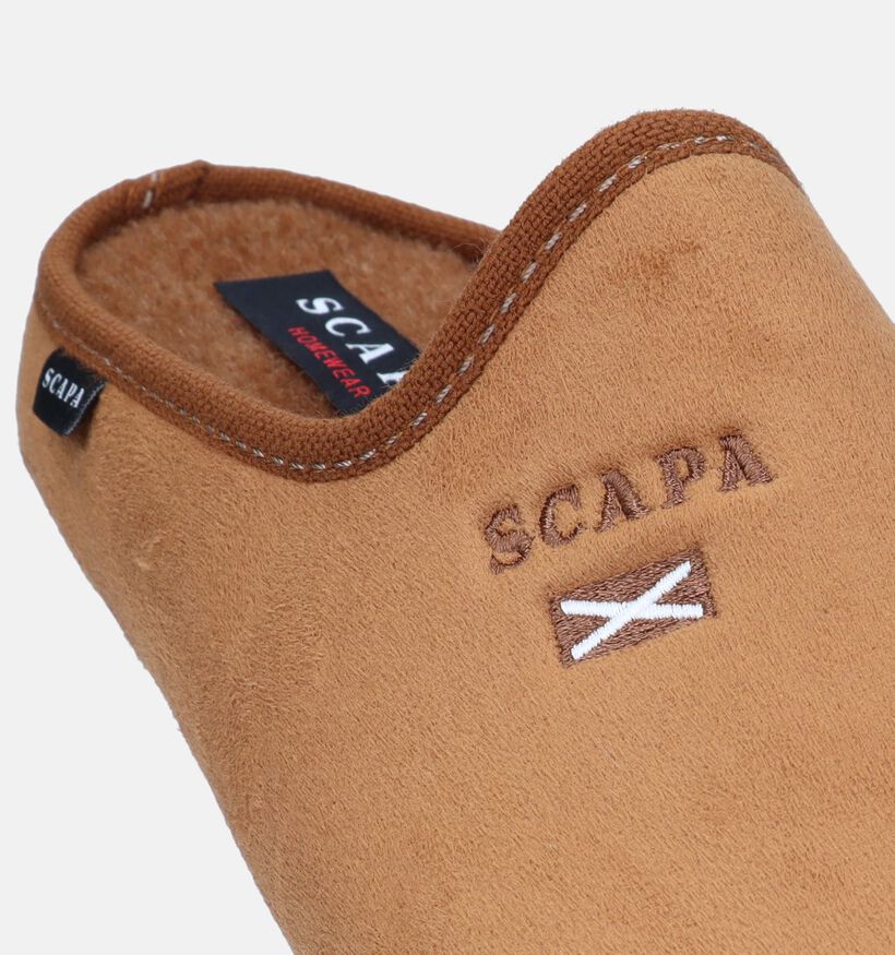 Scapa Cognac Pantoffels voor heren (333399)