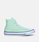 Converse CT All Star HI Baskets en Vert pour femmes (344002)