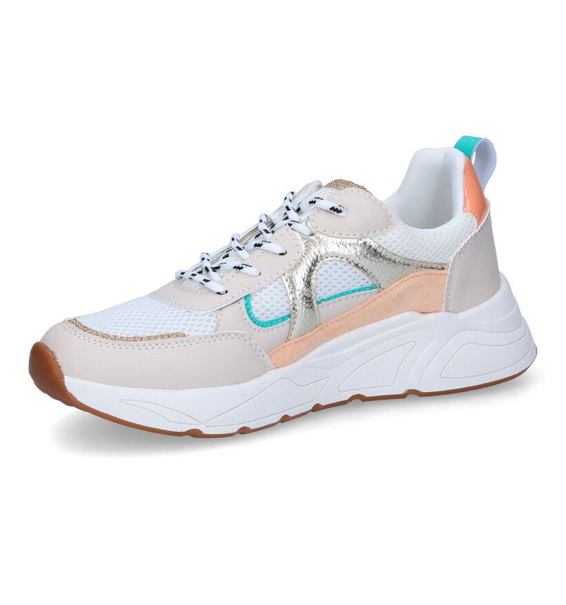 Poelman Baskets casual en Vert pour femmes (319799)