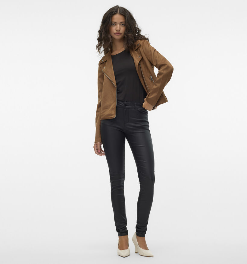 Vero Moda Jose Short Jacket Manteau court en Marron pour femmes (360088)