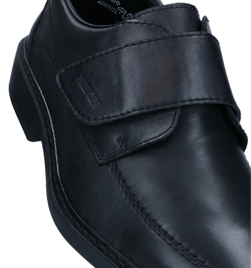 Rieker Zwarte Velcroschoenen voor heren (327939)