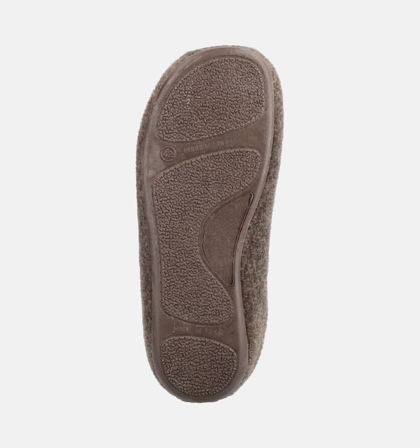 Verbenas Eagle Picos Pet Tone Pantoufles ouvertes en Vert kaki pour hommes (379170)