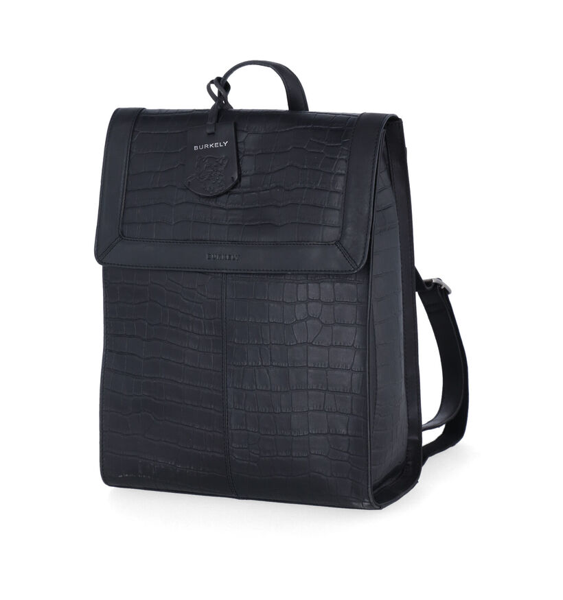 Burkely Icon Ivy Sac à dos en Noir en cuir (307974)