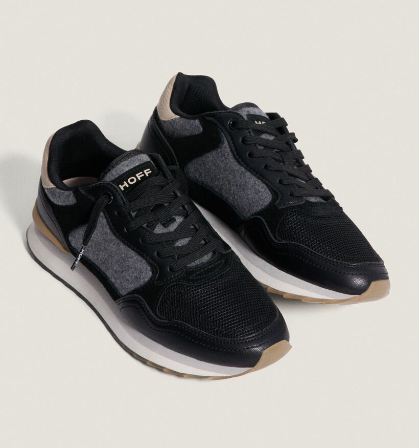 HOFF City Reading Zwarte Sneakers voor dames (343705) - geschikt voor steunzolen
