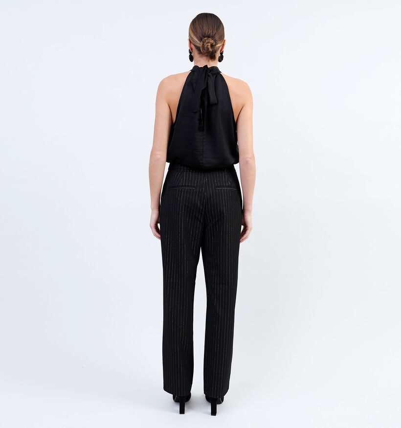 Vila Hype HW Tailored Zwarte Broek voor dames (343570)