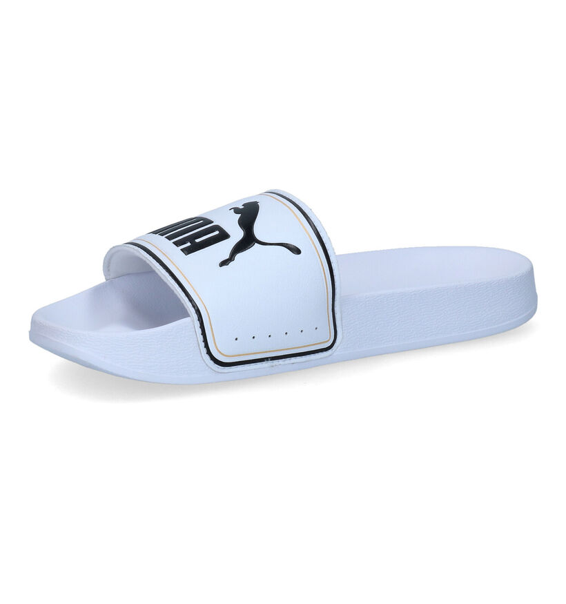 Puma Leadcat FTR Witte Badslippers voor meisjes (317407)