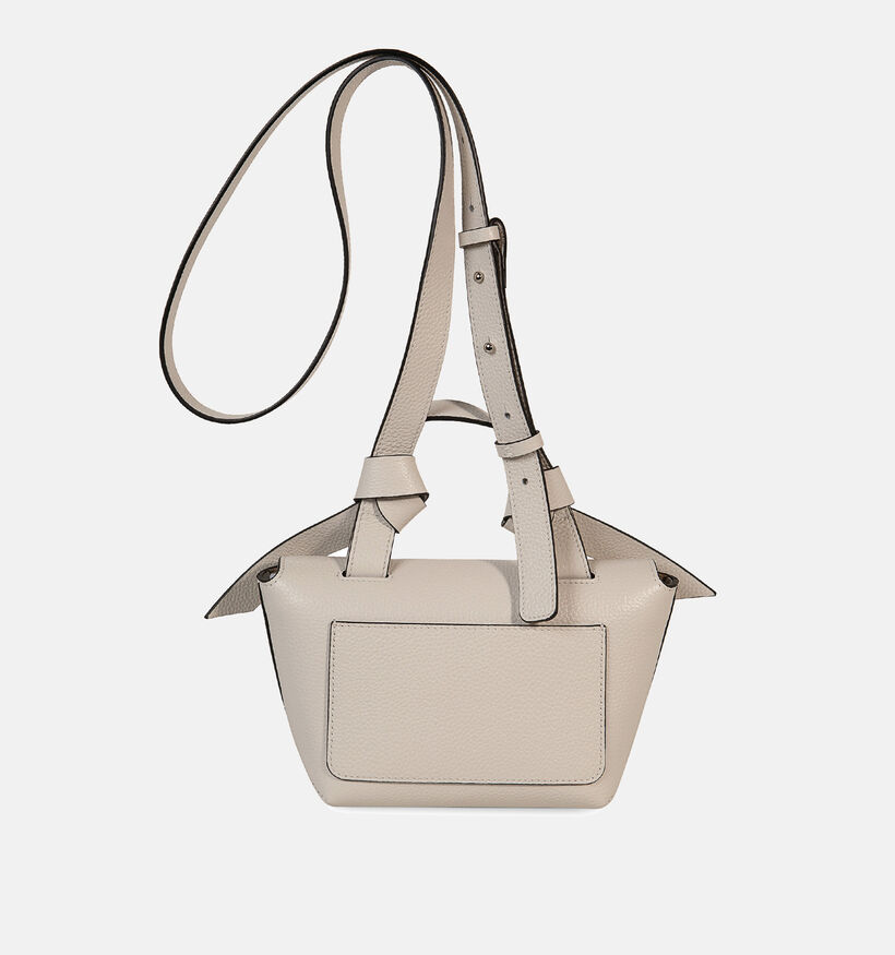 Crinkles Beige Crossbody tas voor dames (358531)
