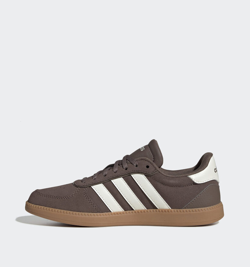 adidas Breaknet Sleek Baskets en Brun foncé pour femmes (359459) - pour semelles orthopédiques