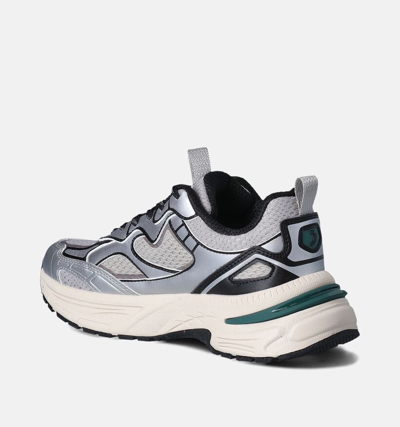 SJ Zilveren Sneakers voor dames (354137) - geschikt voor steunzolen