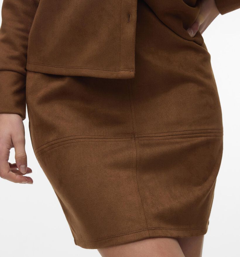 Vero Moda Kreta Korte Bruine Rok voor dames (364532)