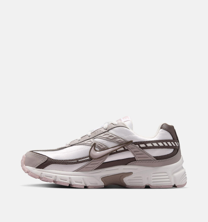 Nike Initiator Witte/Taupe Sneakers voor dames (376099) - geschikt voor steunzolen