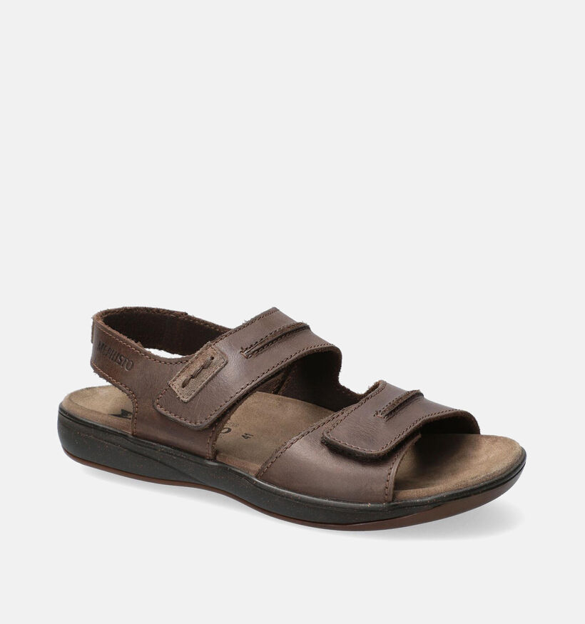 Mephisto Sagun Scratch Bruine Sandalen voor heren (355186)