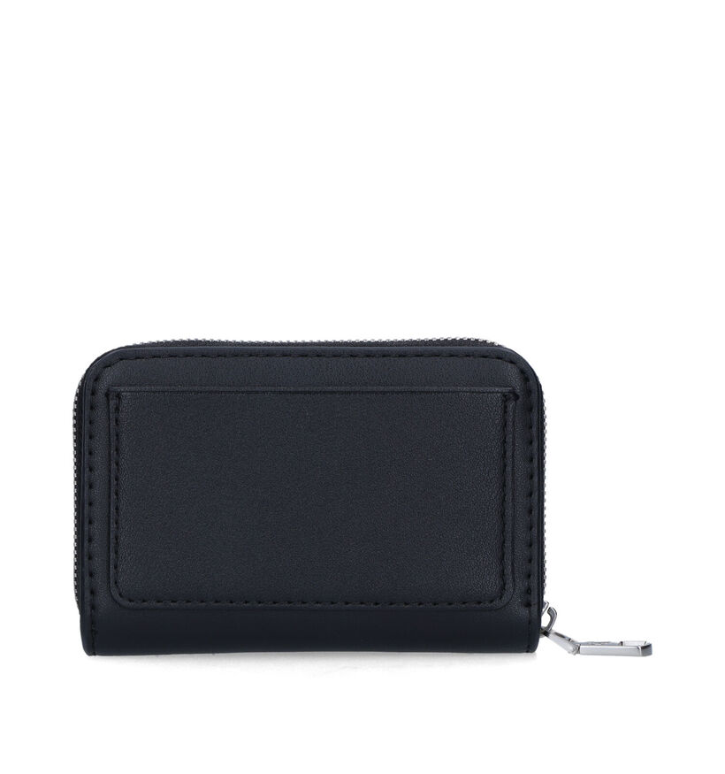 Calvin Klein Sculpted Porte-monnaie zippé en Noir pour femmes (329113)