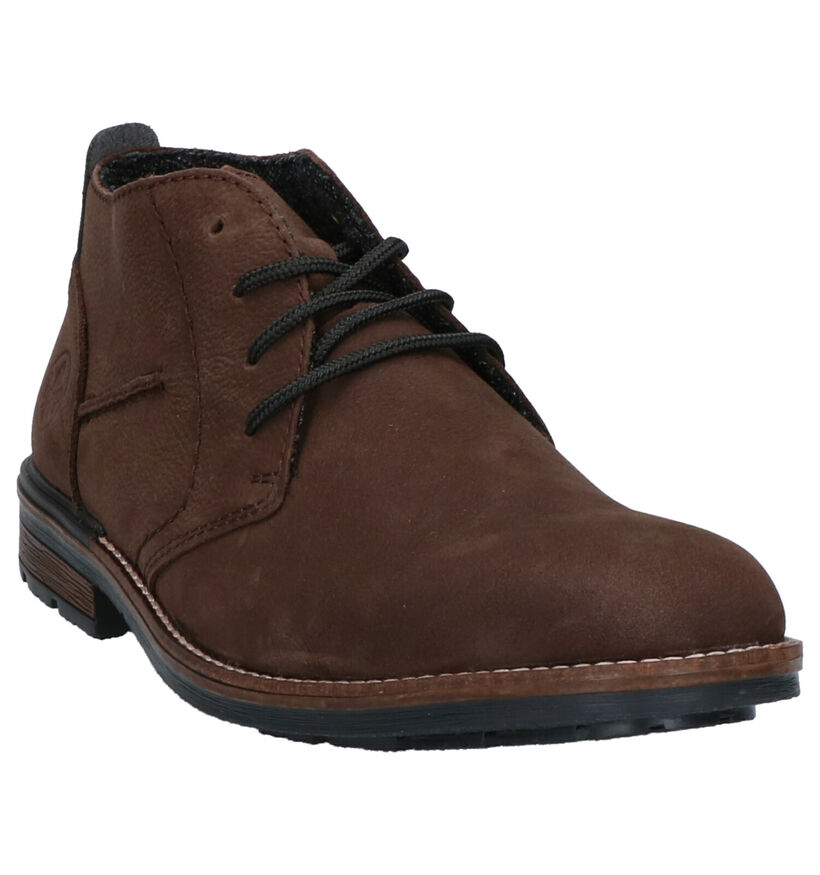 Rieker Bruine Boots in nubuck (262161)