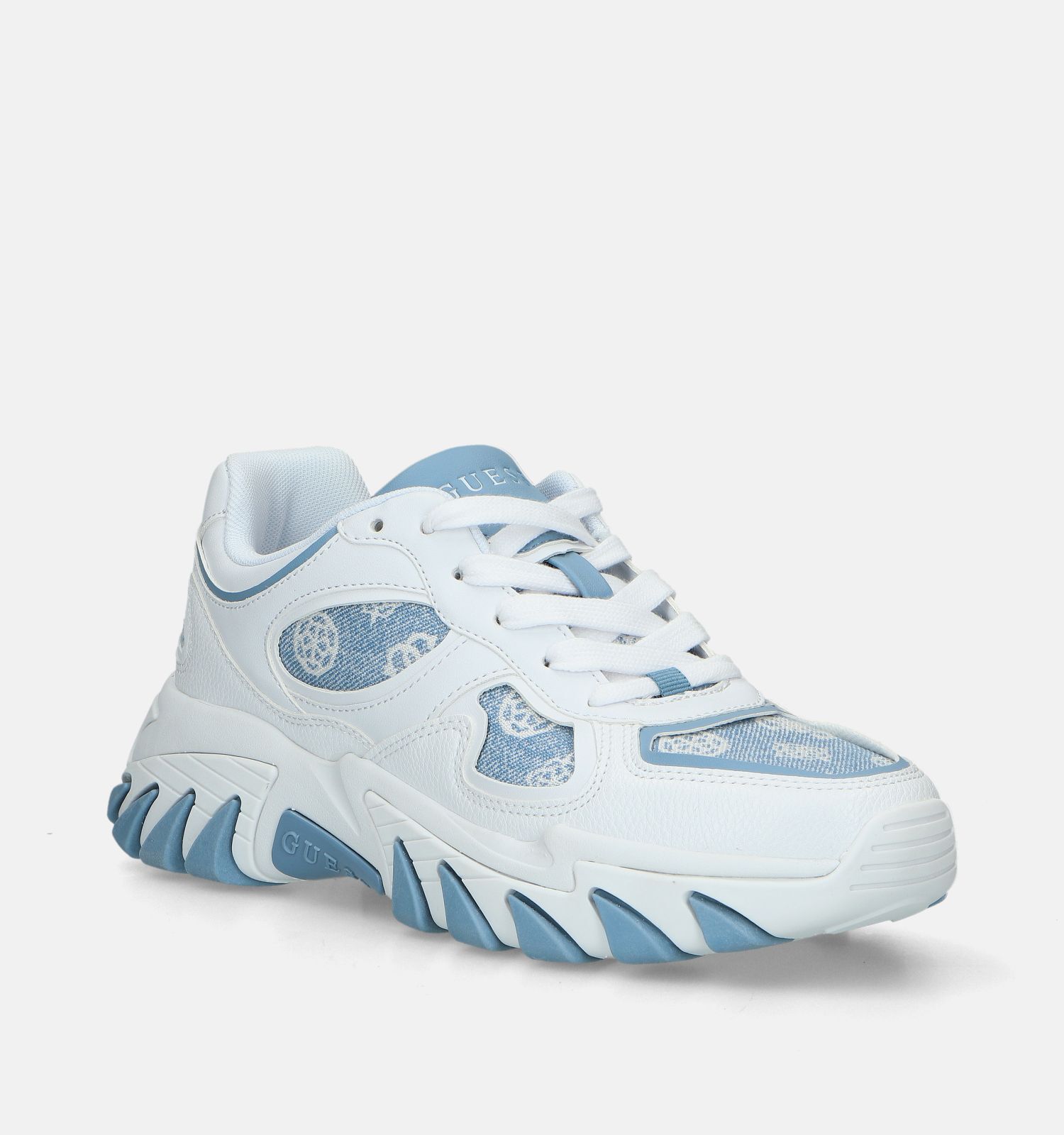 Witte guess sneakers outlet