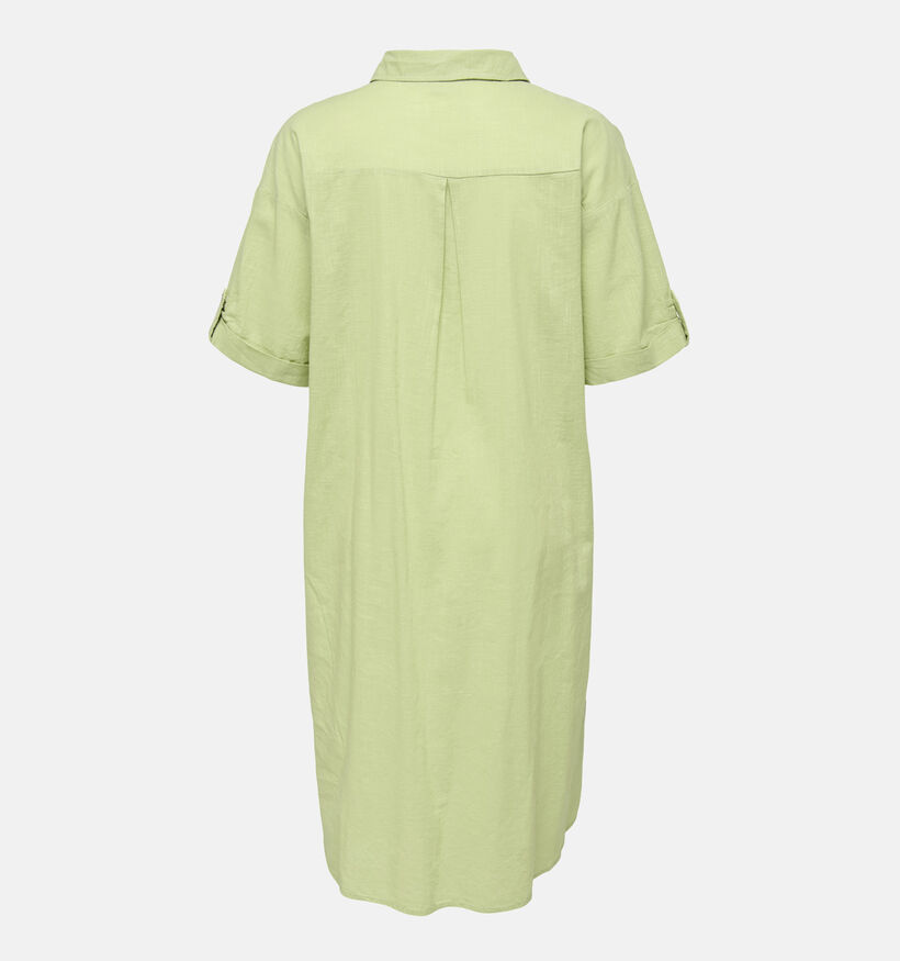 ONLY Carmakoma Coco Groene Hemdjurk voor dames (358228)