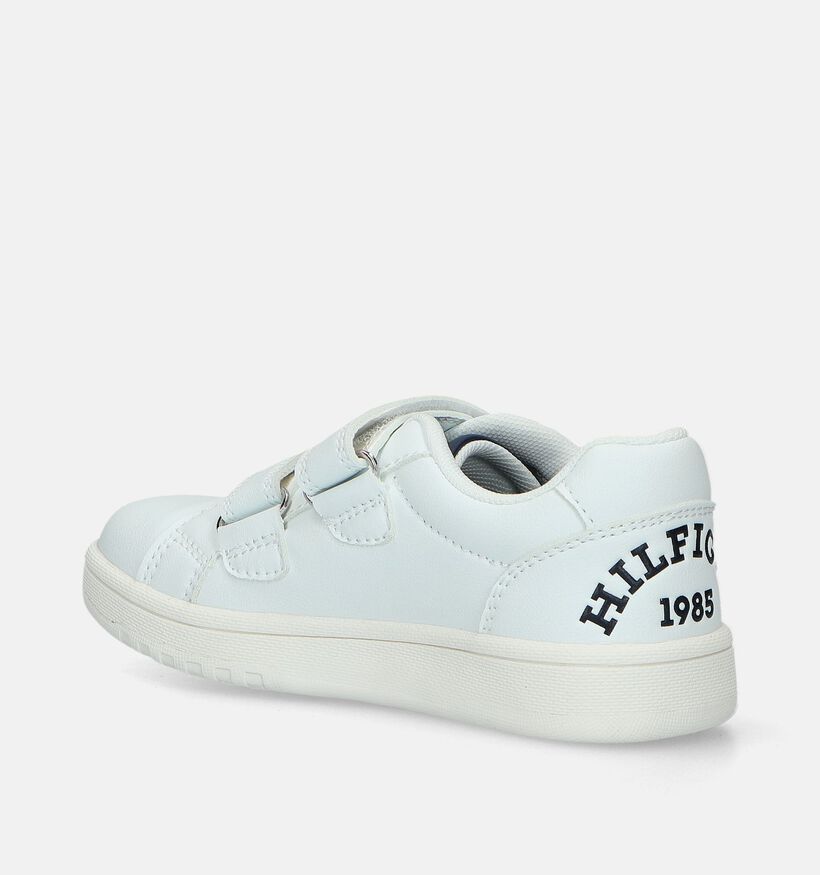 Tommy Hilfiger Baskets basses en Blanc pour garçons (337773)