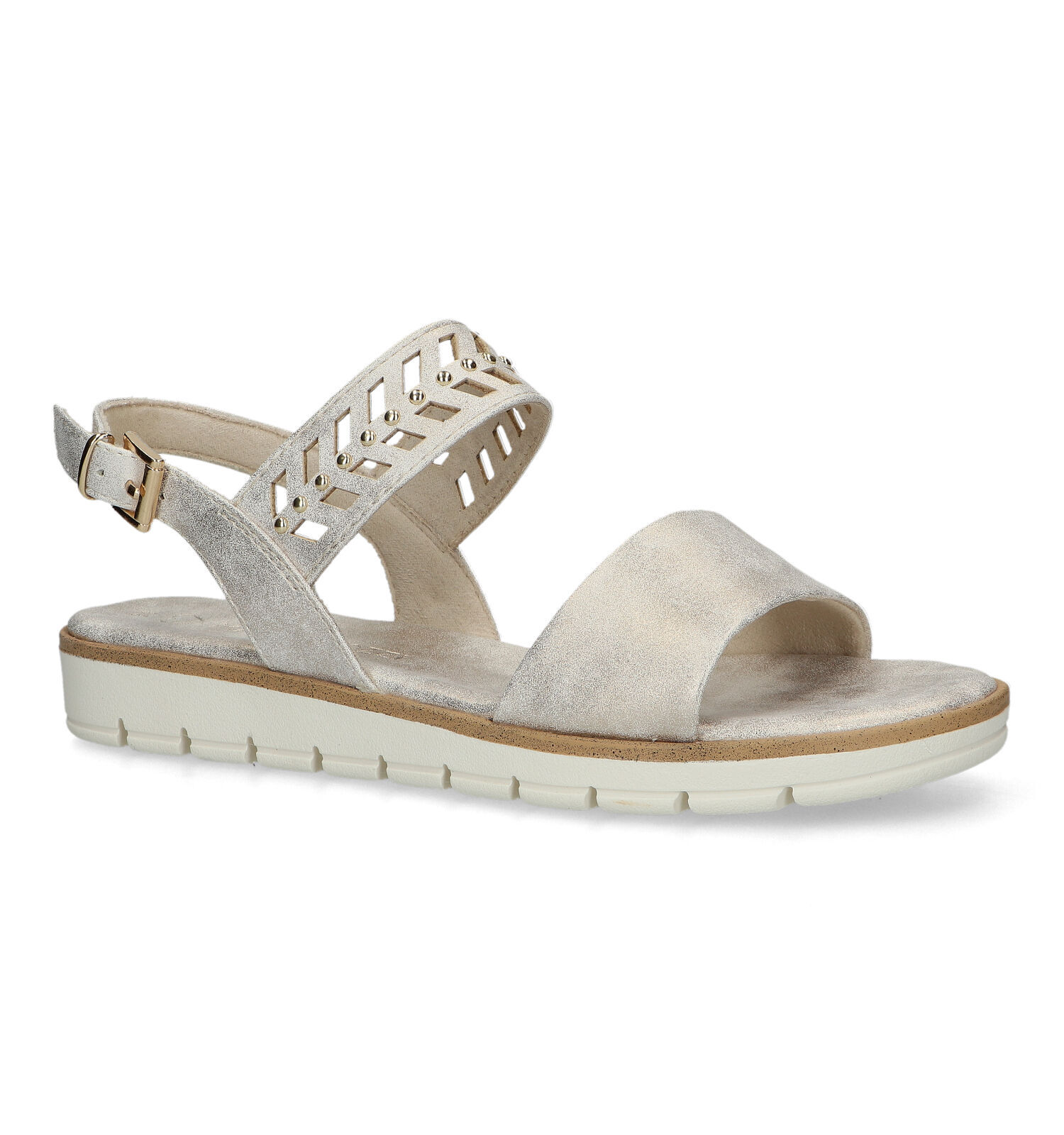 Marco tozzi sandalen best sale goud