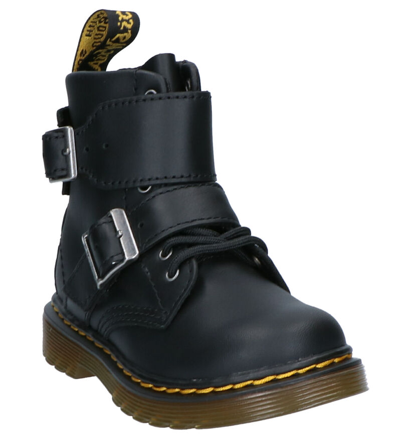 Dr. Martens Zwarte Boots in leer (253351)